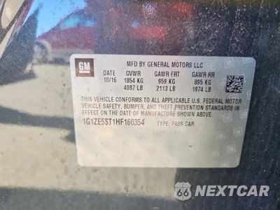 Zdjęcie 12 z 12 samochodu: 2017 CHEVROLET MALIBU LT VIN:1G1ZE5ST1HF160354 - miniatura