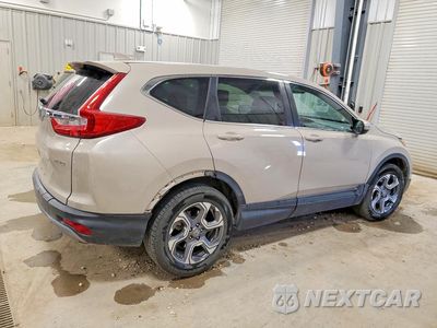 Trzecie zdjęcie samochodu z tyłu: 2018 HONDA CR-V EX-L AWD EX-L VIN:5J6RW2H81JL013992 - miniatura