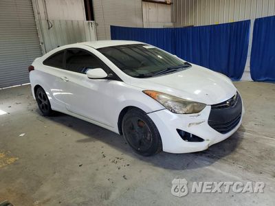 Czwarte zdjęcie samochodu z boku: 2013 HYUNDAI ELANTRA COUPE GS VIN:KMHDH6AE8DU020224 - miniatura