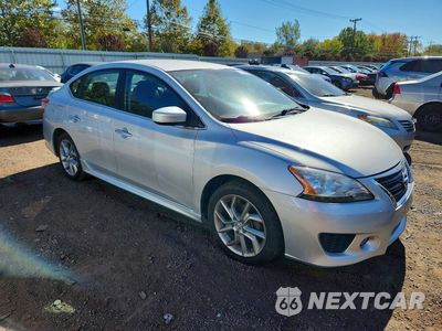 Czwarte zdjęcie samochodu z boku: 2013 NISSAN SENTRA S VIN:3N1AB7AP1DL738744 - miniatura