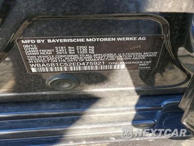 Zdjęcie 12 z 12 samochodu: 2014 BMW 535 I VIN:WBA5B1C52ED475921 - miniatura