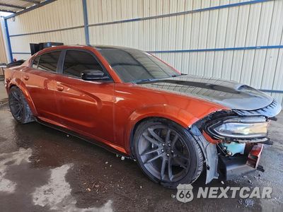 Czwarte zdjęcie samochodu z boku: 2023 DODGE CHARGER SCAT PACK VIN:2C3CDXGJXPH580098 - miniatura