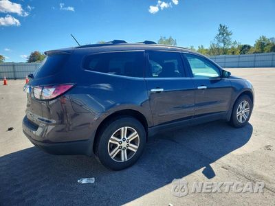 Trzecie zdjęcie samochodu z tyłu: 2015 CHEVROLET TRAVERSE LT VIN:1GNKVHKD2FJ280927 - miniatura