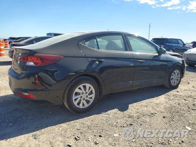 Trzecie zdjęcie samochodu z tyłu: 2019 HYUNDAI ELANTRA SE VIN:KMHD74LF5KU791542 - miniatura