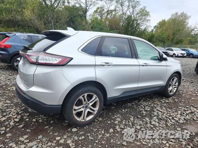 Trzecie zdjęcie samochodu z tyłu: 2017 FORD EDGE TITANIUM VIN:2FMPK3K93HBB59834 - miniatura