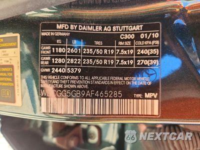 Zdjęcie 13 z 13 samochodu: 2010 MERCEDES-BENZ GLK 350 VIN:WDCGG5GB9AF465285 - miniatura