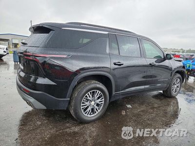 Trzecie zdjęcie samochodu z tyłu: 2025 CHEVROLET TRAVERSE LT VIN:1GNERGRS1SJ253356 - miniatura