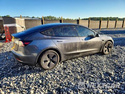 Trzecie zdjęcie samochodu z tyłu: 2022 TESLA MODEL 3 VIN:5YJ3E1EA2NF346095 - miniatura