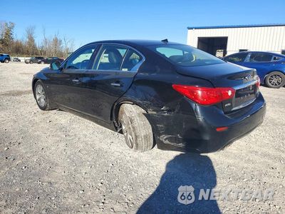 Drugie zdjęcie samochodu z przodu: 2015 INFINITI Q50 PREMIUM VIN:JN1BV7AR6FM409043 - miniatura