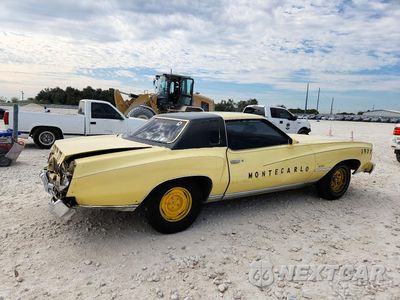 Trzecie zdjęcie samochodu z tyłu: 1977 CHEVROLET MONTECARLO VIN:1H57L7R416833 - miniatura