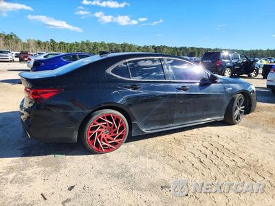 Trzecie zdjęcie samochodu z tyłu: 2019 ACURA TLX TECHNOLOGY VIN:19UUB1F68KA005569 - miniatura