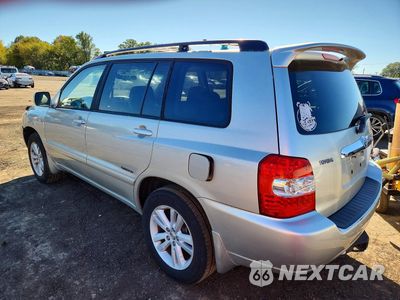 Drugie zdjęcie samochodu z przodu: 2006 TOYOTA HIGHLANDER HYBRID VIN:JTEDW21A960009108 - miniatura