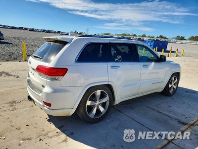 Trzecie zdjęcie samochodu z tyłu: 2014 JEEP GRAND CHEROKEE OVERLAND VIN:1C4RJFCGXEC498620 - miniatura