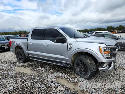 Czwarte zdjęcie samochodu z boku: 2021 FORD F150 SUPERCREW VIN:1FTEW1EP1MFC48728 - miniatura
