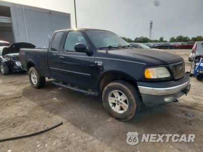 Czwarte zdjęcie samochodu z boku: 2003 FORD F150 LARIAT VIN:1FTRX18L03NB95306 - miniatura