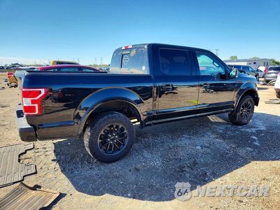 Trzecie zdjęcie samochodu z tyłu: 2018 FORD F150 SUPERCREW VIN:1FTEW1EP2JFA70923 - miniatura