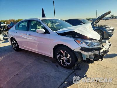Czwarte zdjęcie samochodu z boku: 2016 HONDA ACCORD LX VIN:1HGCR2F33GA127752 - miniatura