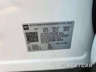 Zdjęcie 13 z 13 samochodu: 2022 GMC TERRAIN SLT VIN:3GKALVEV9NL160339 - miniatura
