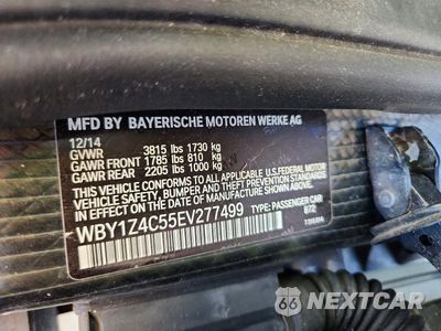 Zdjęcie 12 z 12 samochodu: 2014 BMW I3 REX VIN:WBY1Z4C55EV277499 - miniatura