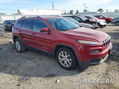 Czwarte zdjęcie samochodu z boku: 2015 JEEP CHEROKEE LATITUDE VIN:1C4PJLCS0FW585145 - miniatura
