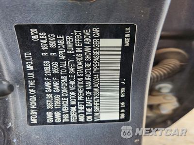 Zdjęcie 12 z 12 samochodu: 2021 HONDA CIVIC LX VIN:SHHFK7H38MU400244 - miniatura
