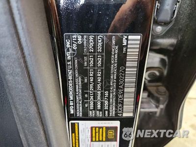 Zdjęcie 13 z 13 samochodu: 2014 MERCEDES-BENZ GL 550 4MATIC VIN:4JGDF7DE9EA302270 - miniatura