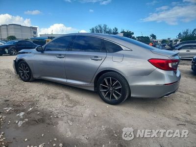 Drugie zdjęcie samochodu z przodu: 2022 HONDA ACCORD EXL VIN:1HGCV1F57NA041980 - miniatura