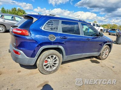 Trzecie zdjęcie samochodu z tyłu: 2014 JEEP CHEROKEE LATITUDE VIN:1C4PJMCS2EW115946 - miniatura