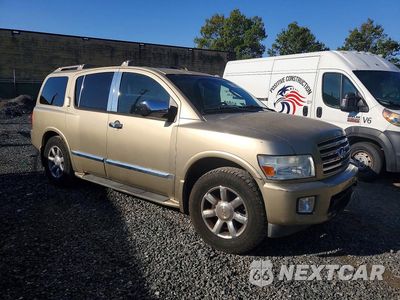 Czwarte zdjęcie samochodu z boku: 2006 INFINITI QX56 BASE VIN:5N3AA08C26N802418 - miniatura