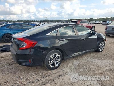 Trzecie zdjęcie samochodu z tyłu: 2017 HONDA CIVIC LX VIN:19XFC2F58HE000749 - miniatura