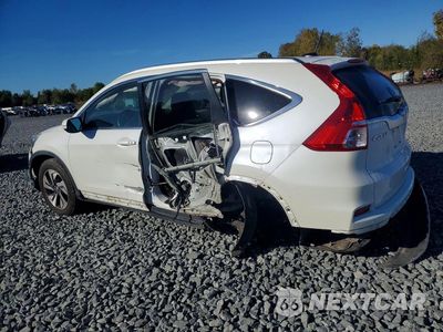 Drugie zdjęcie samochodu z przodu: 2016 HONDA CR-V TOURING VIN:5J6RM4H9XGL074857 - miniatura