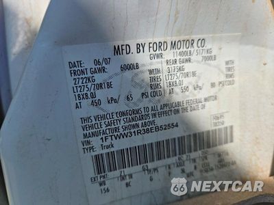 Zdjęcie 12 z 12 samochodu: 2008 FORD F350 SRW SUPER DUTY VIN:1FTWW31R38EB52554 - miniatura