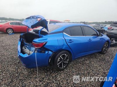 Trzecie zdjęcie samochodu z tyłu: 2025 NISSAN SENTRA SV VIN:3N1AB8CV7SY304202 - miniatura