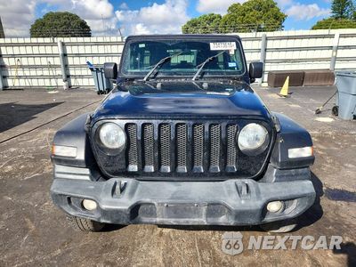 Piąte zdjęcie samochodu w środku: 2022 JEEP WRANGLER UNLIMITED SPORT VIN:1C4HJXKN2NW215854 - miniatura