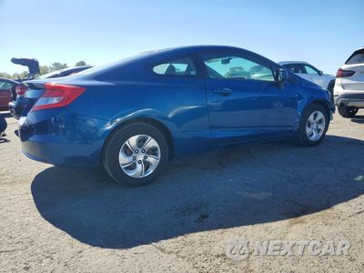 Trzecie zdjęcie samochodu z tyłu: 2013 HONDA CIVIC LX VIN:2HGFG3B59DH511886 - miniatura