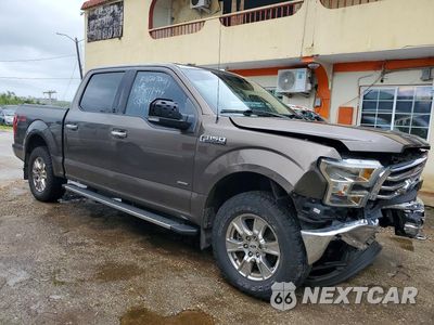 Czwarte zdjęcie samochodu z boku: 2017 FORD F150 SUPERCREW VIN:1FTEW1EP3HFA87160 - miniatura