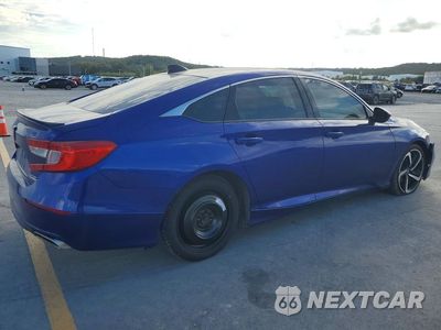 Trzecie zdjęcie samochodu z tyłu: 2022 HONDA ACCORD SPORT SE VIN:1HGCV1F43NA074885 - miniatura