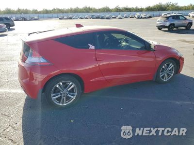 Trzecie zdjęcie samochodu z tyłu: 2013 HONDA CR-Z VIN:JHMZF1D42DS003158 - miniatura