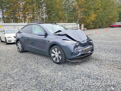 Czwarte zdjęcie samochodu z boku: 2020 TESLA MODEL Y VIN:5YJYGDEF2LF023840 - miniatura