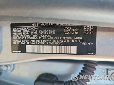 Zdjęcie 13 z 13 samochodu: 2012 VOLVO XC60 3.2 VIN:YV4952DL7C2340244 - miniatura