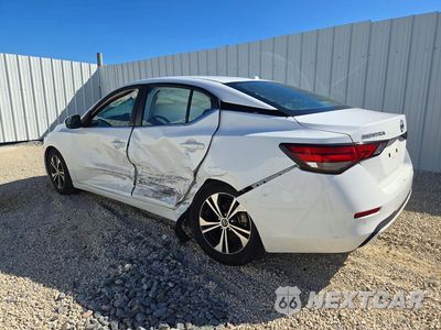 Drugie zdjęcie samochodu z przodu: 2021 NISSAN SENTRA SV VIN:3N1AB8CV4MY292609 - miniatura