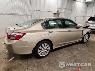 Trzecie zdjęcie samochodu z tyłu: 2014 HONDA ACCORD EXL VIN:1HGCR3F86EA013162 - miniatura