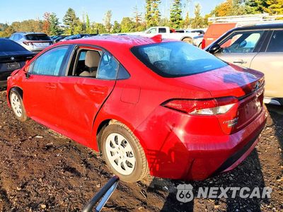 Drugie zdjęcie samochodu z przodu: 2021 TOYOTA COROLLA LE VIN:5YFEPMAE0MP252877 - miniatura