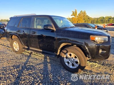 Czwarte zdjęcie samochodu z boku: 2014 TOYOTA 4RUNNER SR5 VIN:JTEBU5JR4E5160265 - miniatura