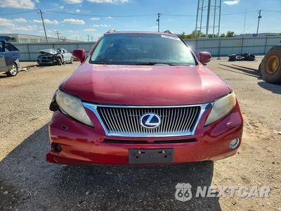 Piąte zdjęcie samochodu w środku: 2010 LEXUS RX 450H VIN:JTJBC1BA9A2409726 - miniatura