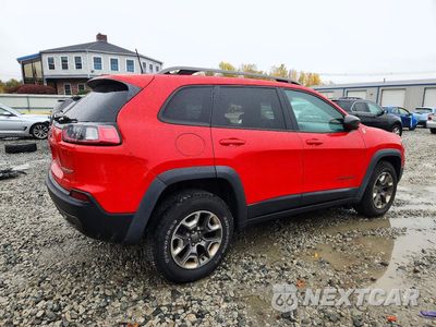 Trzecie zdjęcie samochodu z tyłu: 2019 JEEP CHEROKEE TRAILHAWK VIN:1C4PJMBX0KD314580 - miniatura