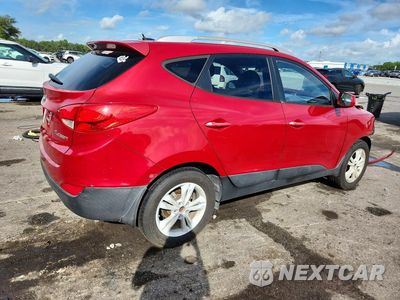 Trzecie zdjęcie samochodu z tyłu: 2011 HYUNDAI TUCSON GLS VIN:KM8JU3AC5BU174219 - miniatura