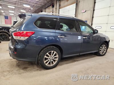Trzecie zdjęcie samochodu z tyłu: 2015 NISSAN PATHFINDER S VIN:5N1AR2MM1FC660442 - miniatura
