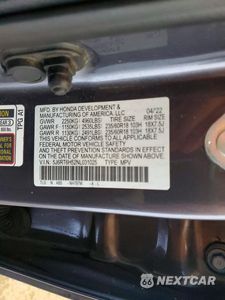 Zdjęcie 13 z 13 samochodu: 2022 HONDA CR-V EX VIN:5J6RT6H52NL031025 - miniatura