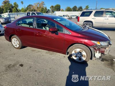 Czwarte zdjęcie samochodu z boku: 2015 HONDA CIVIC LX VIN:19XFB2F59FE265339 - miniatura